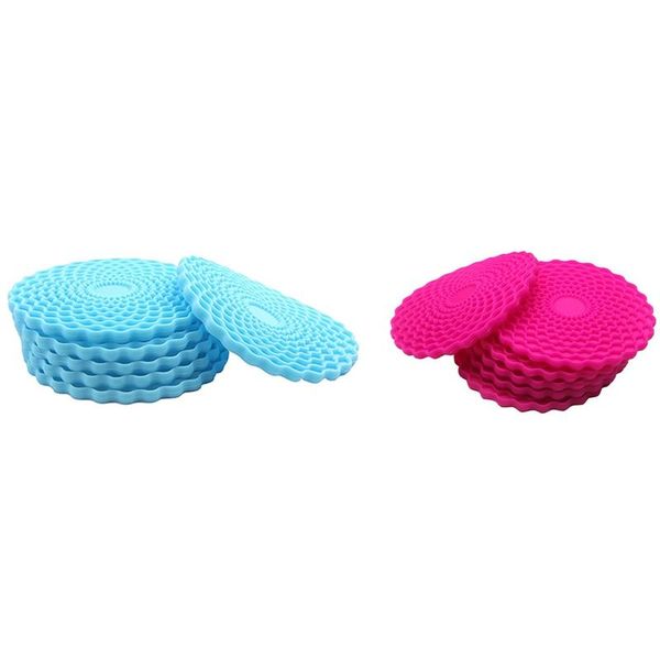 mats & pads 6pcs silicone drinks coasters non slip heatproof easy to clean , home decorative that protect all surfaces
mats & pads 6pcs silicone drinks coasters non slip heatproof easy to clean , home decorative that protect all surfaces