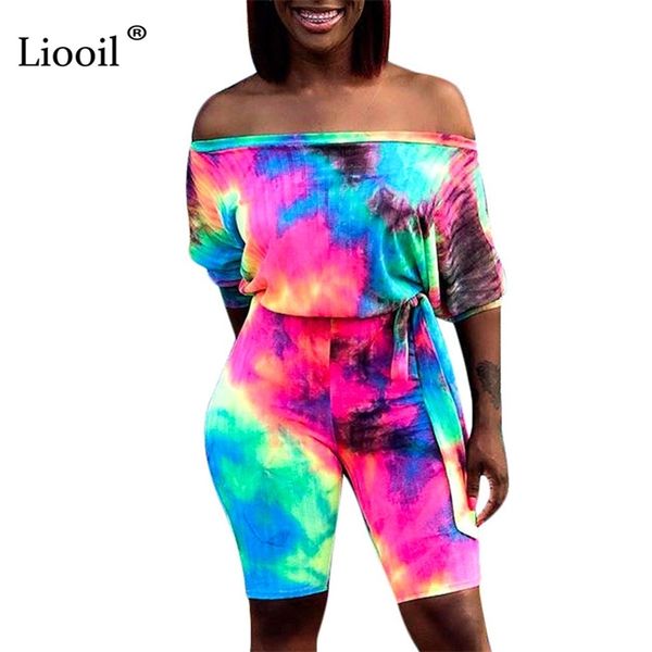 liooil off the shoulder print playsuits tie dye one piece jumpsuit women belt party rompers womens jumpsuit overalls y200422, Black;white
liooil off the shoulder print playsuits tie dye one piece jumpsuit women belt party rompers womens jumpsuit overalls y200422, Black;white