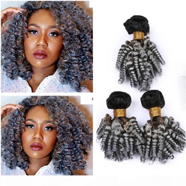 black to silver grey ombre indian virgin human hair weave extensions aunty funmi hair weaves #1b grey ombre bouncy curly human hair bundles, Black;brown
black to silver grey ombre indian virgin human hair weave extensions aunty funmi hair weaves #1b grey ombre bouncy curly human hair bundles, Black;brown