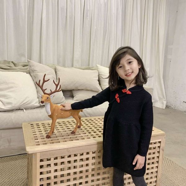 2020 girls' year new children's qipao skirt tang winter chine hanfu foreign sle wool drs hnhi, Red;yellow
2020 girls' year new children's qipao skirt tang winter chine hanfu foreign sle wool drs hnhi, Red;yellow
