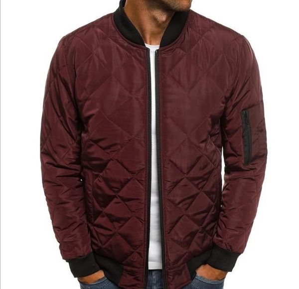 men's jackets 2021 padding bomber jacket male autumn winter diamond quilting padded windproof outwear overcoat pilot, Black;brown
men's jackets 2021 padding bomber jacket male autumn winter diamond quilting padded windproof outwear overcoat pilot, Black;brown