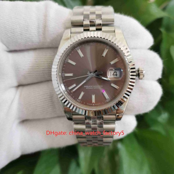 2 color watch v5 version bp maker 41mm 126334 m126334-0014 president asia 2813 movement mechanical automatic mens watches, Slivery;brown
2 color watch v5 version bp maker 41mm 126334 m126334-0014 president asia 2813 movement mechanical automatic mens watches, Slivery;brown