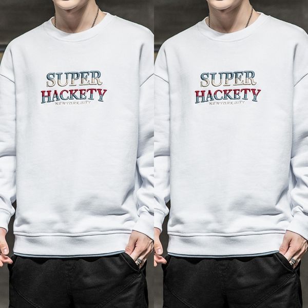 wxby5 2020 t-shirt sweater autumn new youth sweater sleeve style long korean t-shirt clothing round neck men's casual youth men's, Black
wxby5 2020 t-shirt sweater autumn new youth sweater sleeve style long korean t-shirt clothing round neck men's casual youth men's, Black