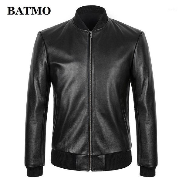 batmo 2020 new arrival 100% real natural cow leather jackets men,real leather jackets,size m-4xl pdd121, Black
batmo 2020 new arrival 100% real natural cow leather jackets men,real leather jackets,size m-4xl pdd121, Black