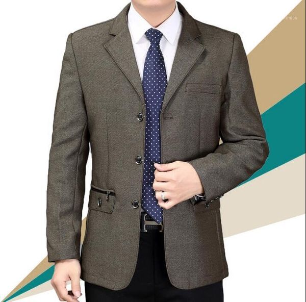 business mens suit middle-aged jacket men casual blazer masculino slim thin coats man jaqueta masculina spring autumn clothes1, White;black
business mens suit middle-aged jacket men casual blazer masculino slim thin coats man jaqueta masculina spring autumn clothes1, White;black
