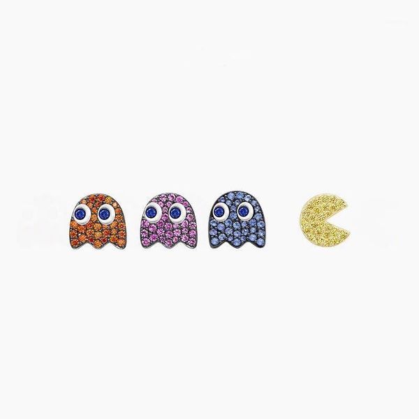 one piece my childhood mini pac-man eating beans stud earring 925 sterling silver zircon clyde pinky pixel charm wedding jewelry1, Golden;silver
one piece my childhood mini pac-man eating beans stud earring 925 sterling silver zircon clyde pinky pixel charm wedding jewelry1, Golden;silver