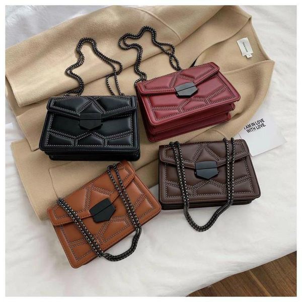 2020 fashion women handbags female chain shoulder bags small flap messenger bags women's all-match rivet shoulder bag
2020 fashion women handbags female chain shoulder bags small flap messenger bags women's all-match rivet shoulder bag