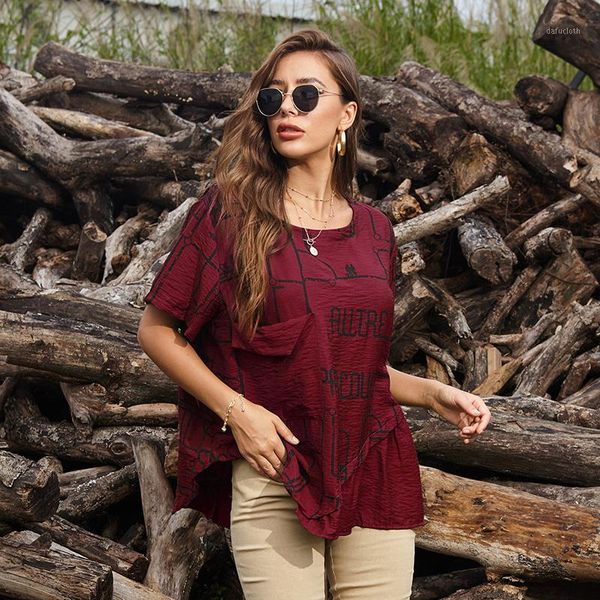 new 2020 women's loose large size fat mmt shirt short sleeve printing stitching1, White
new 2020 women's loose large size fat mmt shirt short sleeve printing stitching1, White