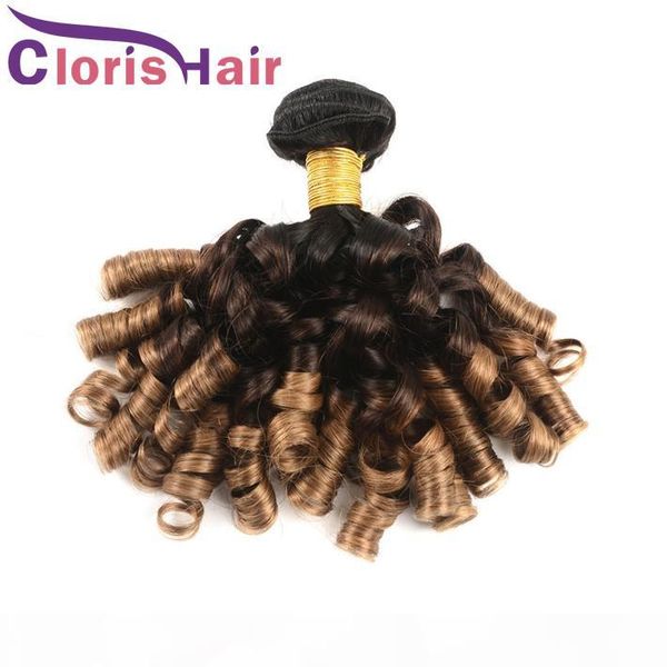 nigeria aunty funmi malaysian virgin ombre weave three tone blonde spiral romance curly human hair bundle 1b 4 30 colored fumi extensions, Black
nigeria aunty funmi malaysian virgin ombre weave three tone blonde spiral romance curly human hair bundle 1b 4 30 colored fumi extensions, Black