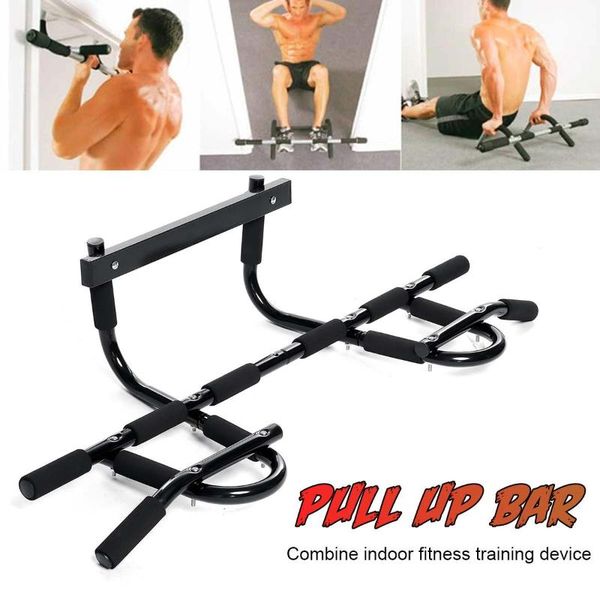 Home Horizontal Bars Pull-up Bar Home Gym Workout Door Wall Chin-up Training Bar Bearing 120kg Fitness Equipments Exercise Sport
