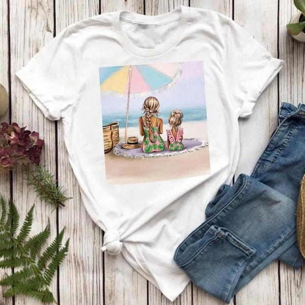 women t-shirts girl daughter fashion time trend mom mother mama cartoon lady tshirt female ladies print graphic tee t-shirt, White
women t-shirts girl daughter fashion time trend mom mother mama cartoon lady tshirt female ladies print graphic tee t-shirt, White