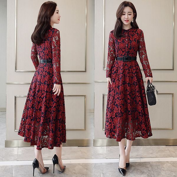 новый корейский шнурок стоя воротник платья большой юбка skirtlace длинный skirtin весной и осенью 2019 года женской моды с длинным рукавом, Black;gray
новый корейский шнурок стоя воротник платья большой юбка skirtlace длинный skirtin весной и осенью 2019 года женской моды с длинным рукавом, Black;gray