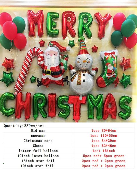 merry christmas balloons sets santa clause snowman tree foil balloons letter xmas christmas eve party home decoration air ballon bbyltc
merry christmas balloons sets santa clause snowman tree foil balloons letter xmas christmas eve party home decoration air ballon bbyltc