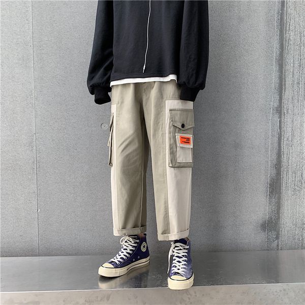 new summer autumn men stylist pants nine-piece pants men super-fire straight loose spring and autumn wide-legged pants casual pant, Black
new summer autumn men stylist pants nine-piece pants men super-fire straight loose spring and autumn wide-legged pants casual pant, Black