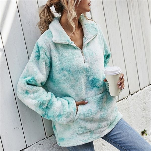 2021 new and popular female tie dye plush coat kik8, Black
2021 new and popular female tie dye plush coat kik8, Black