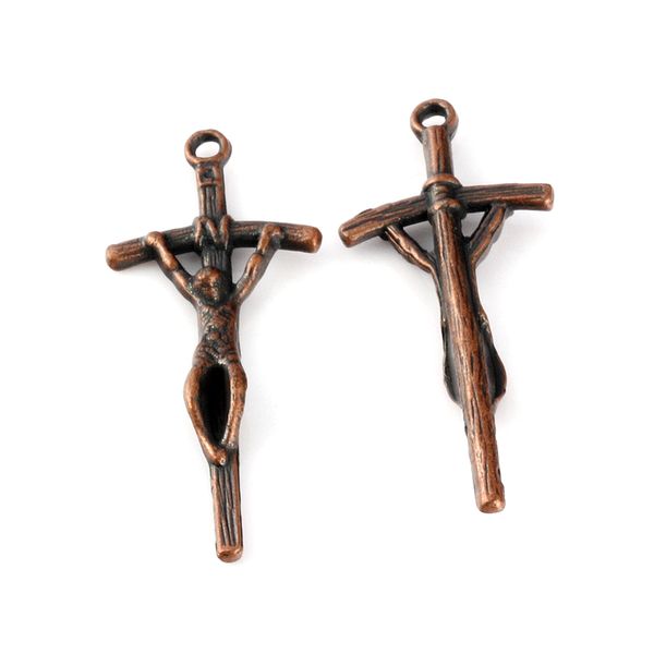100 pcs antique copper alloy jesus crucifixion cross charms pendants for jewelry making bracelet necklace diy accessories 18 x 41.5mm jk1, Bronze;silver
100 pcs antique copper alloy jesus crucifixion cross charms pendants for jewelry making bracelet necklace diy accessories 18 x 41.5mm jk1, Bronze;silver