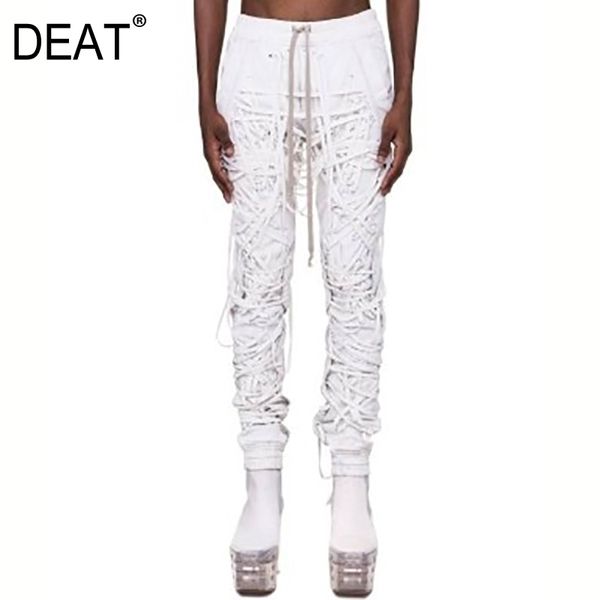 deat autumn and winter high waist drawstring patchwork full length pants white and black colors trouser fashion wn15100 201228, Black;white
deat autumn and winter high waist drawstring patchwork full length pants white and black colors trouser fashion wn15100 201228, Black;white