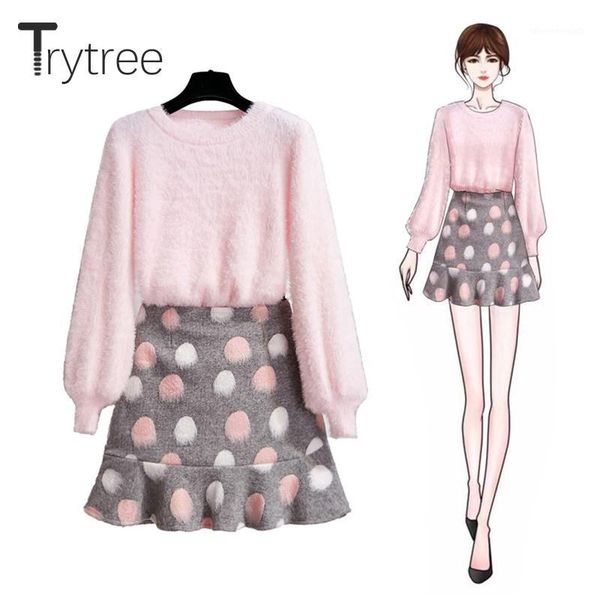 two piece dress trytree autumn winter set casual o-neck lantern sleeve + skirt mini a-line fashion office lady 2 piece1, White
two piece dress trytree autumn winter set casual o-neck lantern sleeve + skirt mini a-line fashion office lady 2 piece1, White