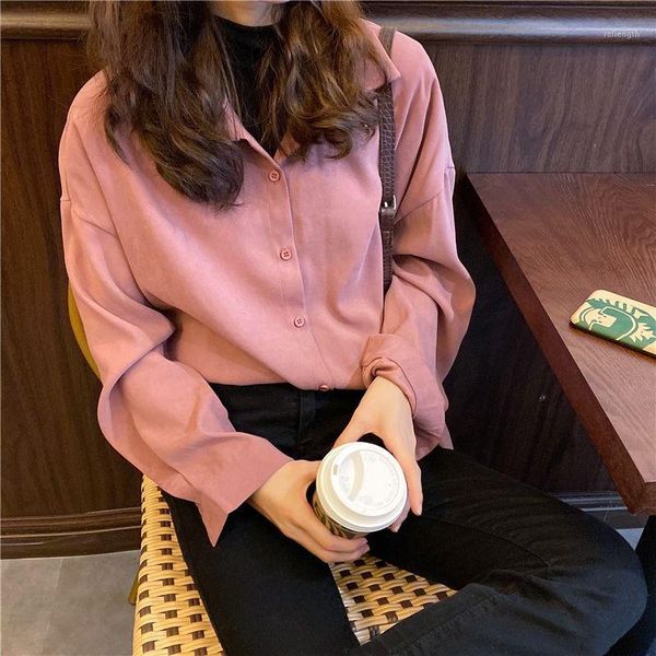 women shirts loose turn-down collar slim anglo-american 5 three standard long qi blouse shirt pink purple mustard green 8751, White
women shirts loose turn-down collar slim anglo-american 5 three standard long qi blouse shirt pink purple mustard green 8751, White