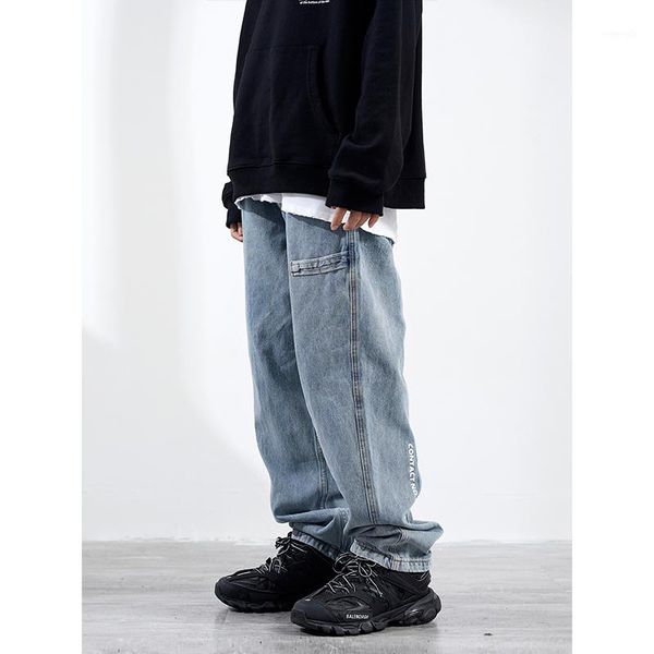washed light blue vintage jeans mens fashion street loose straight pants old denim trousers men dad jeans1
washed light blue vintage jeans mens fashion street loose straight pants old denim trousers men dad jeans1