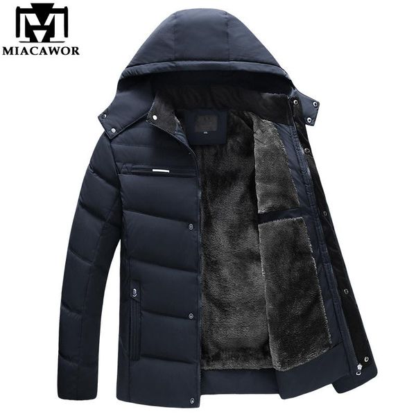 miacawor winter down jacket men casual hooded men parkas jaqueta masculina fleece down coat male thick outerwear j627, Black
miacawor winter down jacket men casual hooded men parkas jaqueta masculina fleece down coat male thick outerwear j627, Black