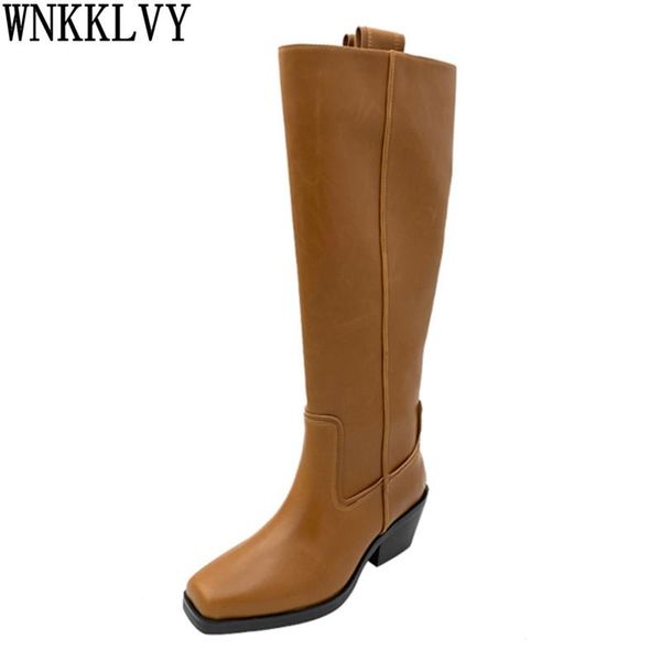 boots runway square toe chunky mid heel knee high women nude leather long booties autumn cowboy knight for ladies 2021, Black
boots runway square toe chunky mid heel knee high women nude leather long booties autumn cowboy knight for ladies 2021, Black