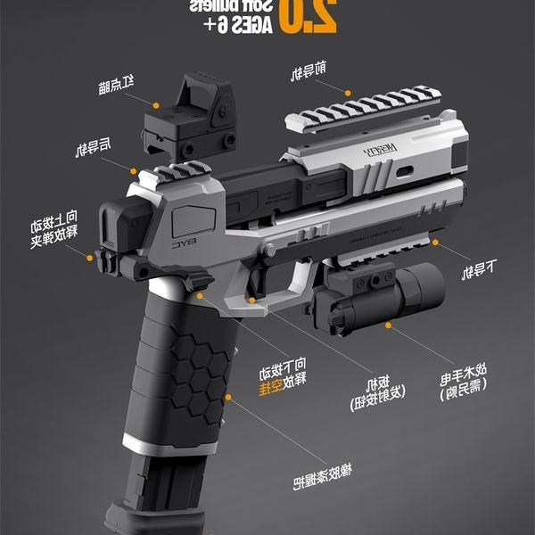 23senbolong second generation gecko launcher 2.0 rhinoceros bullet soft egg boy simulation hand grab children's toy gun
23senbolong second generation gecko launcher 2.0 rhinoceros bullet soft egg boy simulation hand grab children's toy gun