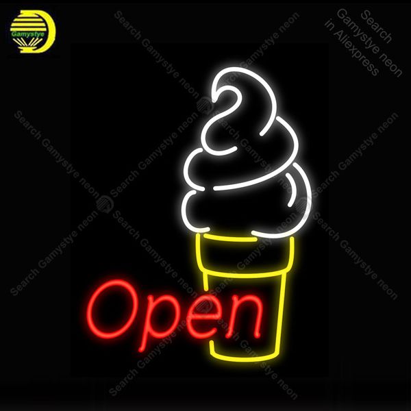 open ice cream cone neon light sign neon sign decorate l glass tube beer pub pub store display handcraft iconic sign lights
open ice cream cone neon light sign neon sign decorate l glass tube beer pub pub store display handcraft iconic sign lights