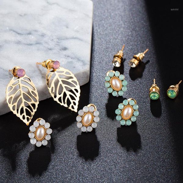 fashion stud earrings set mixed female bohemian golden leaf flower stone statement women's leaf earrings new jewelry o4p2231, Golden;silver
fashion stud earrings set mixed female bohemian golden leaf flower stone statement women's leaf earrings new jewelry o4p2231, Golden;silver