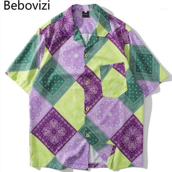 bebovizi fashion harajuku patchwork hawaiian shirts streetwear hip hop casual vintage beach camisas shirt summer men purple 1, White;black
bebovizi fashion harajuku patchwork hawaiian shirts streetwear hip hop casual vintage beach camisas shirt summer men purple 1, White;black