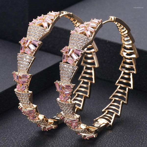 Trendy Geometricwer Jewellery Hoop Earrings for Women Accessories Jewelry Round Cubic Zirconia Copper Classic Jk-172071, Golden;silver
Trendy Geometricwer Jewellery Hoop Earrings for Women Accessories Jewelry Round Cubic Zirconia Copper Classic Jk-172071, Golden;silver