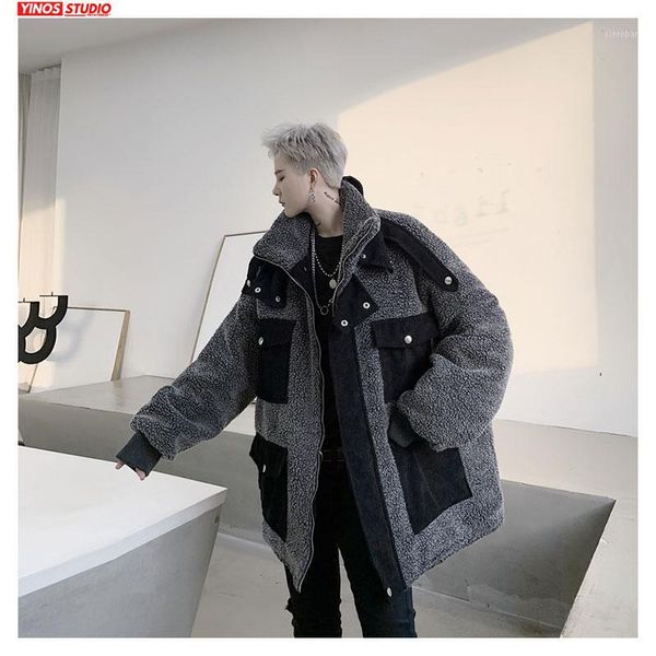 dropshipping 2019 design winter high collar warming coats japanese streetwear pocket vintage jacket male baggy turtleneck 1, Black;brown
dropshipping 2019 design winter high collar warming coats japanese streetwear pocket vintage jacket male baggy turtleneck 1, Black;brown