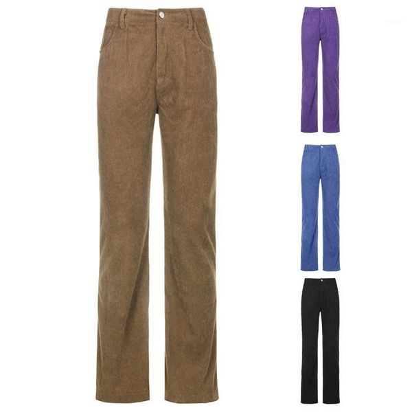 women low waist velvet long pants simple solid color ribbed striped straight leg trousers loose harajuku streetwear1, Black;white
women low waist velvet long pants simple solid color ribbed striped straight leg trousers loose harajuku streetwear1, Black;white