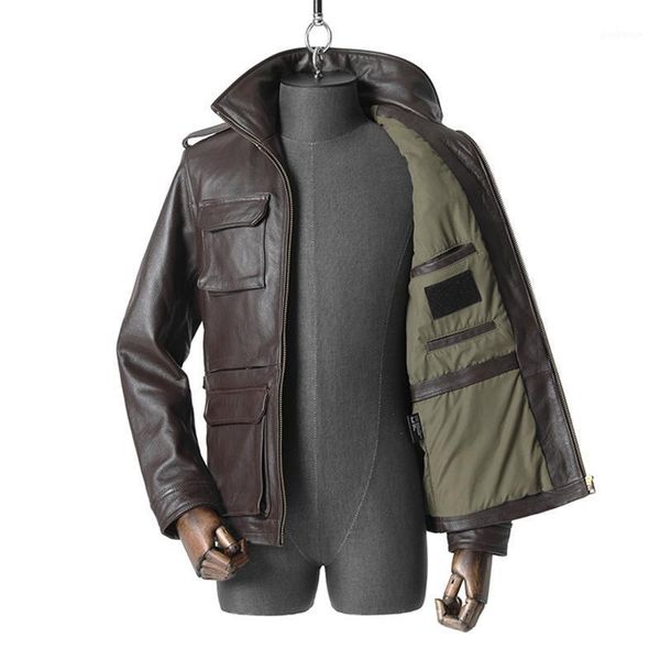 outdoor jackets&hoodies hunting leather jacket cowhide medium long coat m65 brown lapel slim fit outdoors travel sports combat windbreak, Blue;black
outdoor jackets&hoodies hunting leather jacket cowhide medium long coat m65 brown lapel slim fit outdoors travel sports combat windbreak, Blue;black