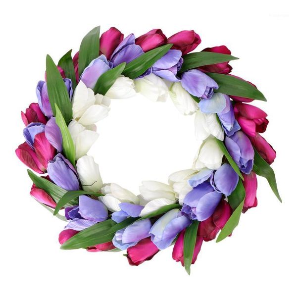 simulation tulip wreath unique beautiful home adornment flower garland tulip wreath for holiday1
simulation tulip wreath unique beautiful home adornment flower garland tulip wreath for holiday1
