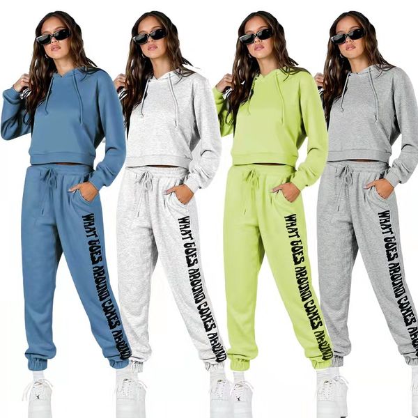 women's two piece pants autumn and winter trend letter printing women's clothing hooded long-sleeved sweater trousers casual cotto, White
women's two piece pants autumn and winter trend letter printing women's clothing hooded long-sleeved sweater trousers casual cotto, White
