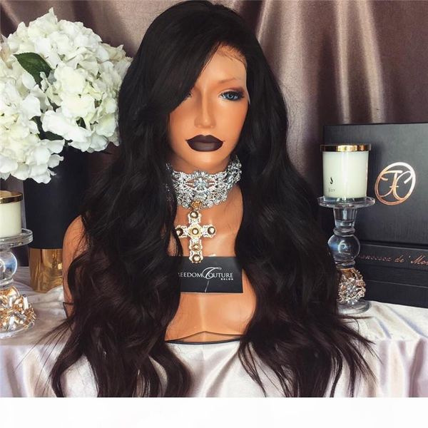 wave full lace wig human hair virgin brazilian glueless full lace front human hair wigs with baby hair, Black;brown 
wave full lace wig human hair virgin brazilian glueless full lace front human hair wigs with baby hair, Black;brown