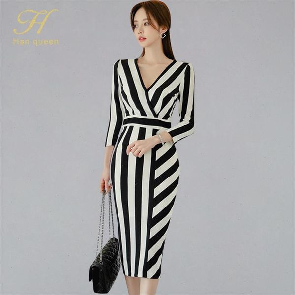 2021 new summer retro striped print vestidos dress women office work tunic bodycon sheath casual pencil dresses, Black;gray
2021 new summer retro striped print vestidos dress women office work tunic bodycon sheath casual pencil dresses, Black;gray