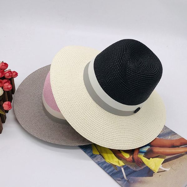 carriage horse high-end high-quality womens wide brim jazz hat straw hat pink gray splicing sun protection sun-proof hat, Blue;gray
carriage horse high-end high-quality womens wide brim jazz hat straw hat pink gray splicing sun protection sun-proof hat, Blue;gray