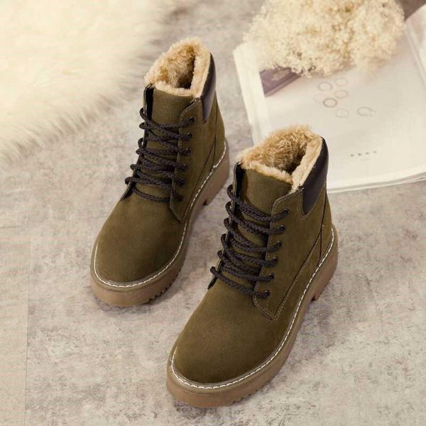 boots warm plush winter solid color flock ankle women shoes woman thick sole platform ladies snow plus size 35-41, Black
boots warm plush winter solid color flock ankle women shoes woman thick sole platform ladies snow plus size 35-41, Black