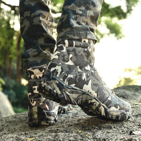 male military tactical boots combat army outdoor hiking shoes travel camping botas camouflage trekking shoes ankle boots, Black
male military tactical boots combat army outdoor hiking shoes travel camping botas camouflage trekking shoes ankle boots, Black