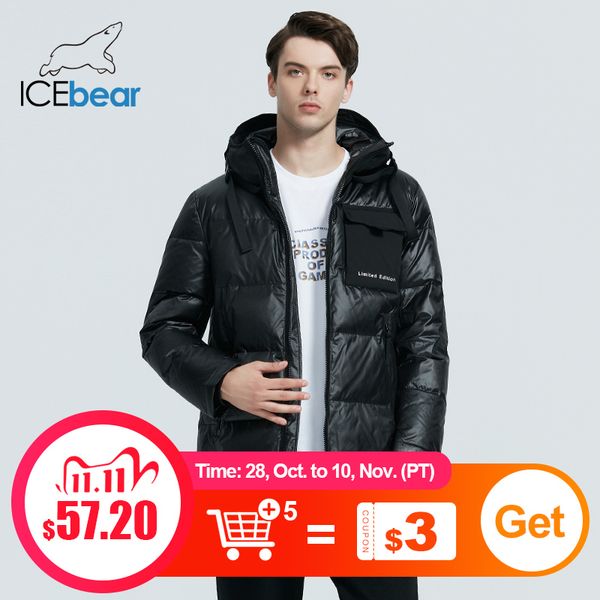 icebear high-quality men's casual hooded jacket new winter mid-length cotton coat brand men's clothing mwd20923i 201104, Black
icebear high-quality men's casual hooded jacket new winter mid-length cotton coat brand men's clothing mwd20923i 201104, Black