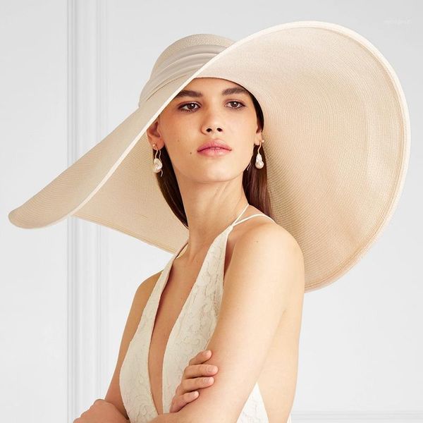 wide brim hats 2021 summer women oversized hat with strap fashion concave shape beach outdoor sun protection white paper straw hats1, Blue;gray
wide brim hats 2021 summer women oversized hat with strap fashion concave shape beach outdoor sun protection white paper straw hats1, Blue;gray