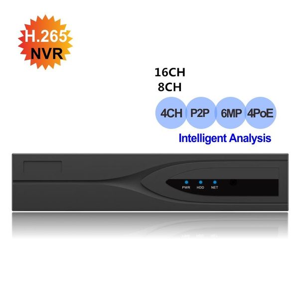 h.265 hd 6mp intelligent network video recorder poe nvr 4k hdmi 1080p vga face detection perimeter detection p2p 29 languages, Black;white
h.265 hd 6mp intelligent network video recorder poe nvr 4k hdmi 1080p vga face detection perimeter detection p2p 29 languages, Black;white