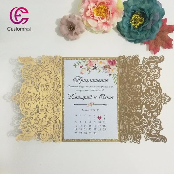 50pcs/set envelop and seal luxury design with glitter layer laser cut invitation glitter belly band is possible
50pcs/set envelop and seal luxury design with glitter layer laser cut invitation glitter belly band is possible