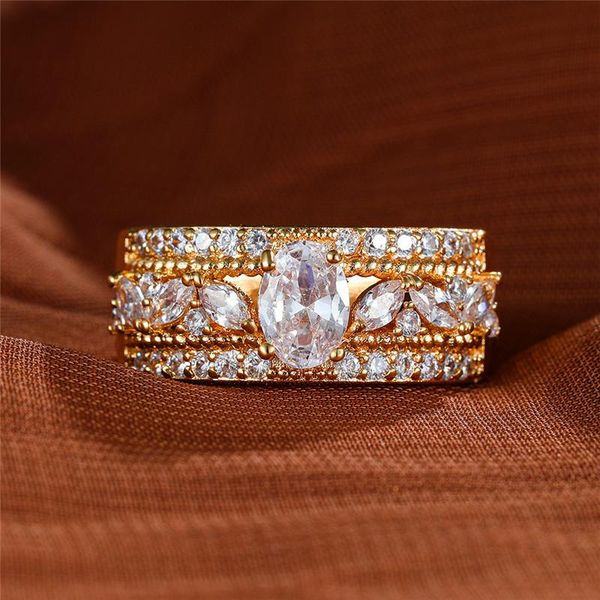 vintage female white crystal stone ring classic rose gold color wedding rings for women vintage oval leaf engagement ring, Slivery;golden
vintage female white crystal stone ring classic rose gold color wedding rings for women vintage oval leaf engagement ring, Slivery;golden