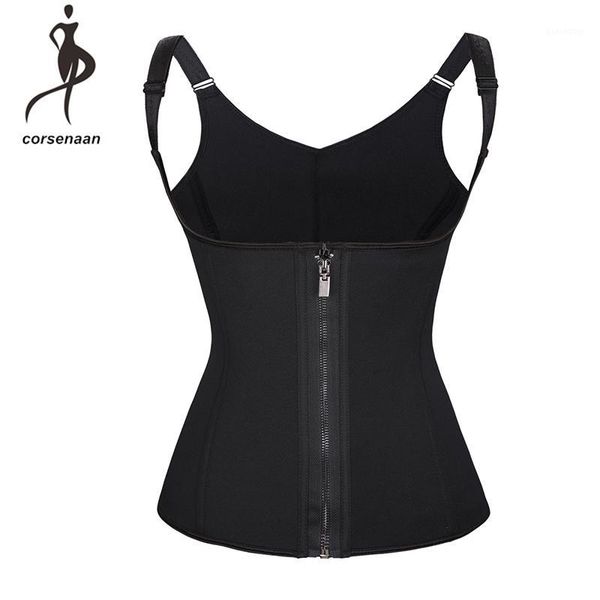 sauna vest for women neoprene slimming vest sweat suit waist trainer corset tummy control with zip clips 604#1, Black;white
sauna vest for women neoprene slimming vest sweat suit waist trainer corset tummy control with zip clips 604#1, Black;white
