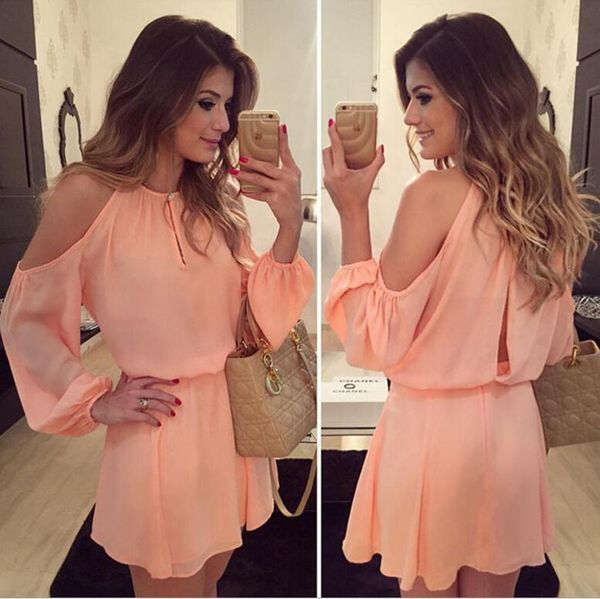 2019 new dress skirt casual dress chiffon strapless dress strap long sleeve casual solid color dresses, Black;gray
2019 new dress skirt casual dress chiffon strapless dress strap long sleeve casual solid color dresses, Black;gray
