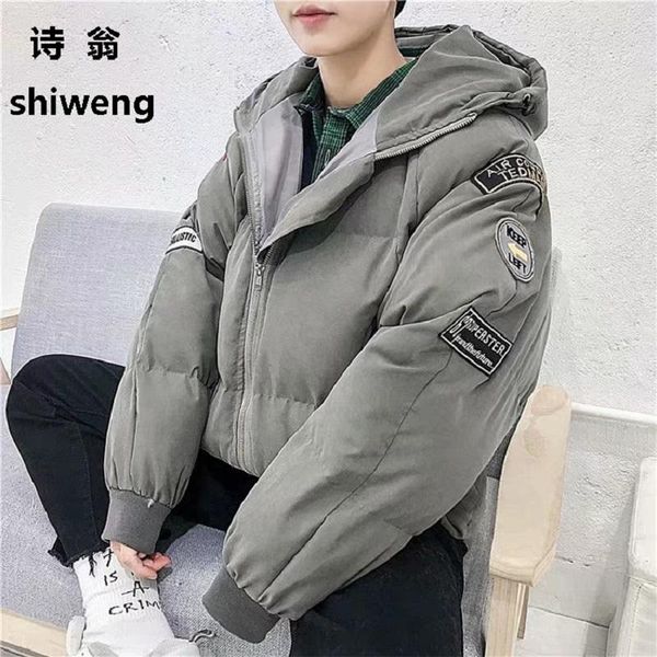 new men winter jacket coat fashion quality cotton padded windproof thick warm soft brand clothing hooded male down parkas, Black
new men winter jacket coat fashion quality cotton padded windproof thick warm soft brand clothing hooded male down parkas, Black
