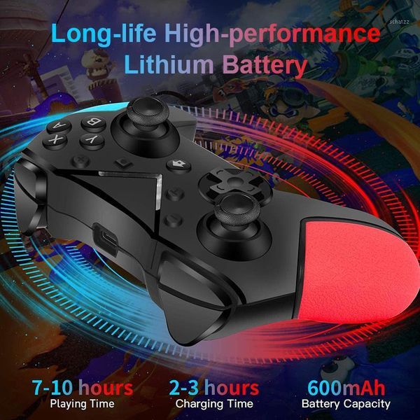 bluetooth controller wireless 6-axis pro controller gamepad joypad remote for switch console1
bluetooth controller wireless 6-axis pro controller gamepad joypad remote for switch console1